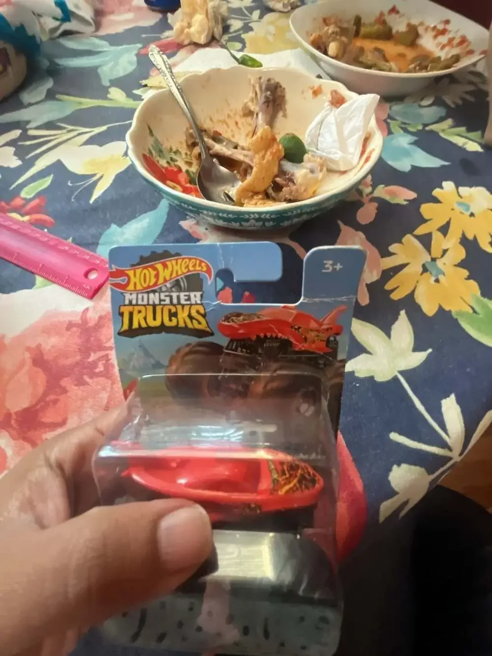 Hot Wheels Monster Trucks Lava Shark Red Edition